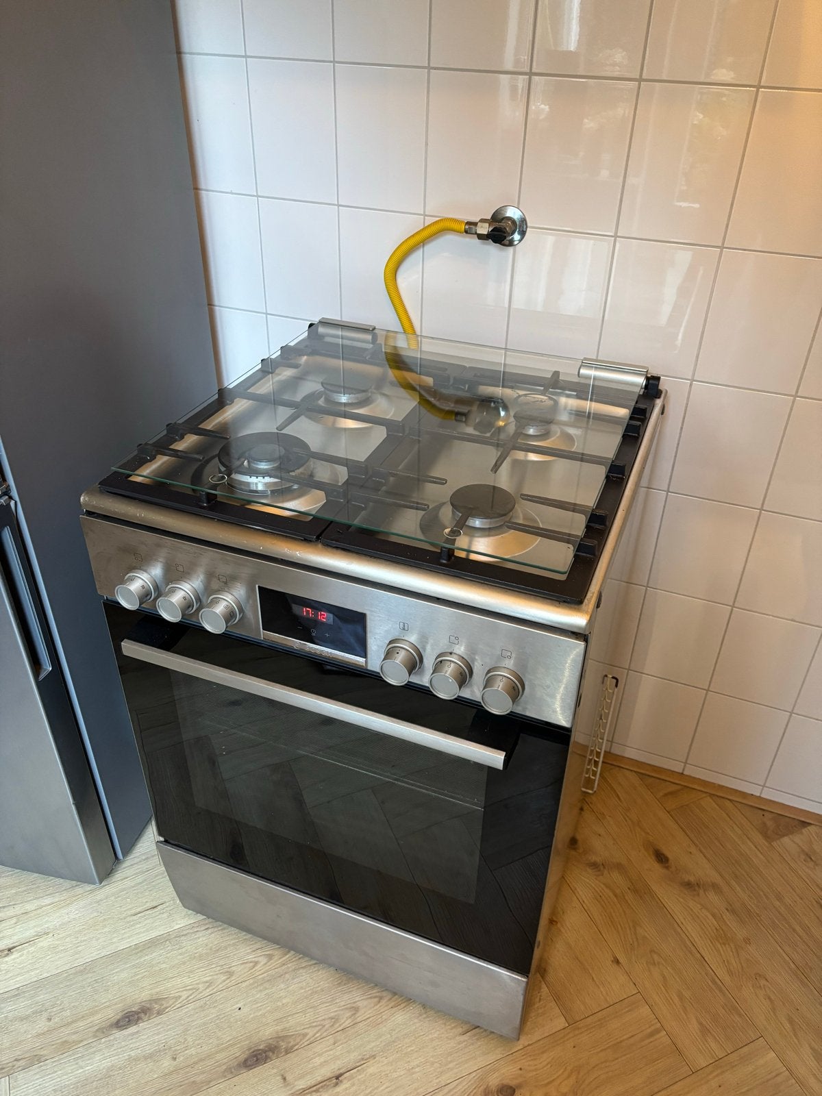 Bosch HXR390l50N Fornuis - Goede staat, 4 jaar oud, Ophalen, Gebruikt, Hete lucht, 60 cm of meer