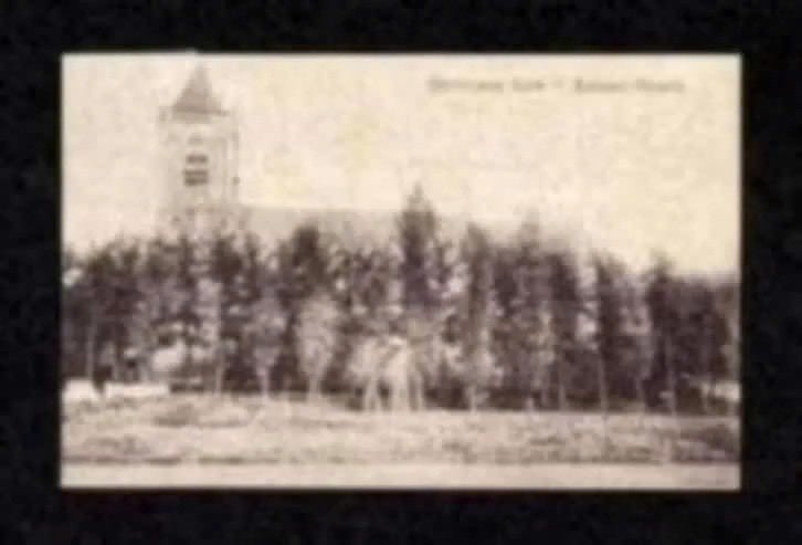 Eemnes Hervormde Kerk 1910., Ophalen of Verzenden, Voor 1920, Gelopen, Utrecht