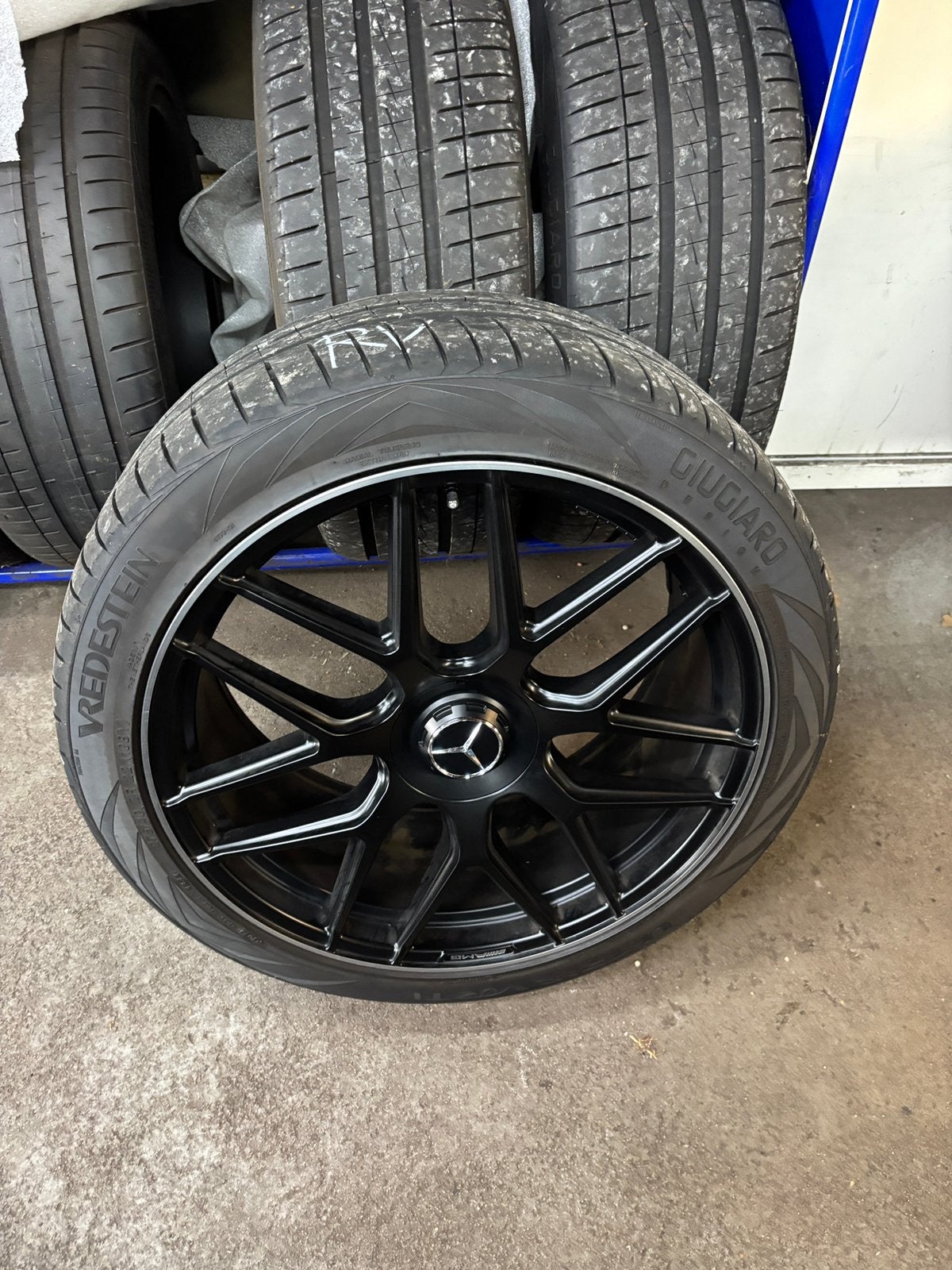 ZGAN - 22 inch zomerset Mercedes GLE - ML - M - GLS - 5x112, Gebruikt, 275 mm, INFO@MJABANDENSERVICE.NL, Banden en Velgen