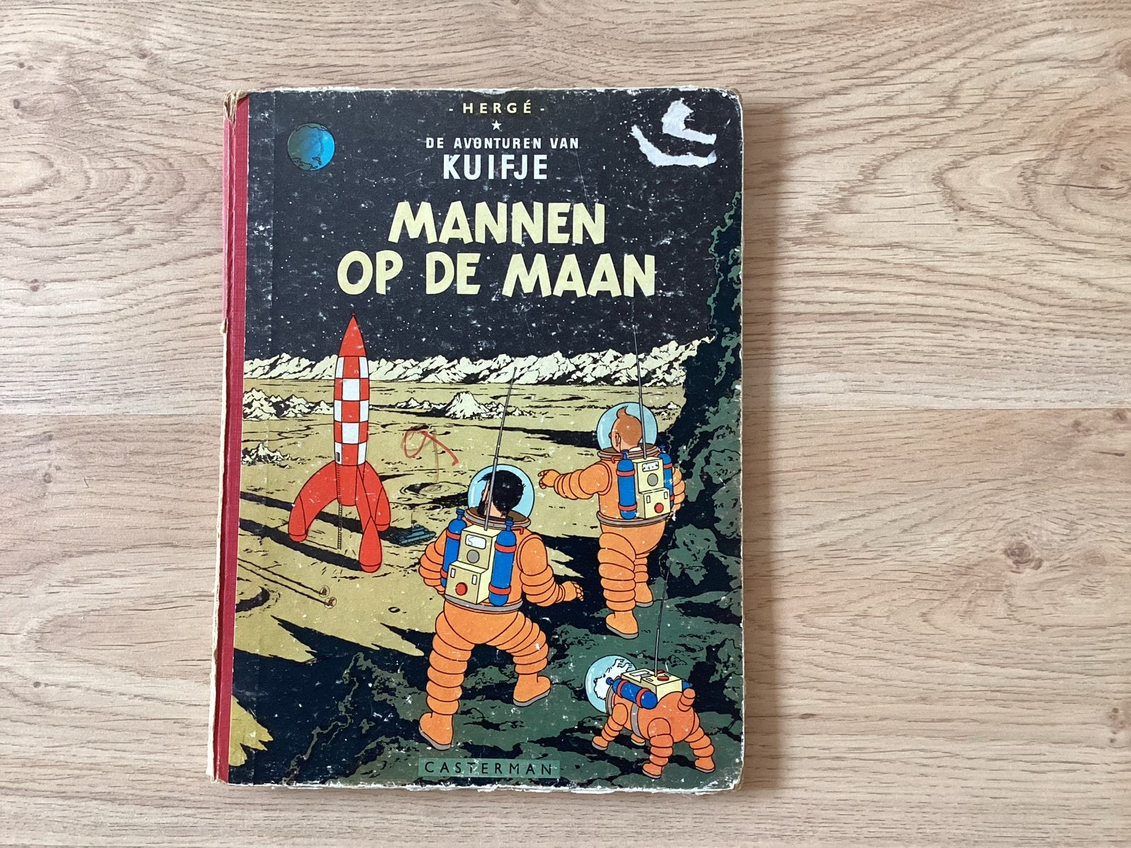 Kuifje: Mannen op de Maan (1954 Casterman), Boeken, Eén stripboek, Ophalen, Gelezen