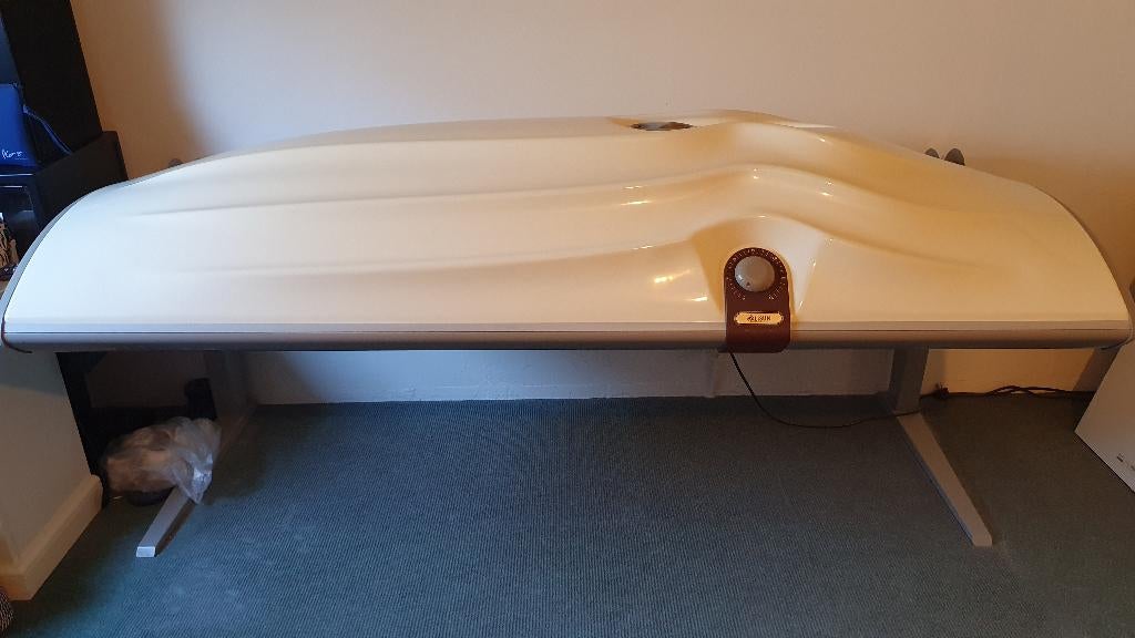 Alisun Sunlounge Allura 14 zonnehemel, Witgoed en Apparatuur, Zonnebanken en Gezichtsbruiners, Ophalen, Zo goed als nieuw, Zonnebank enkelzijdig