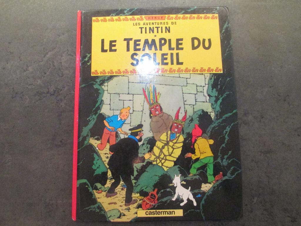 Tintin, Le temple du soleil, Ophalen