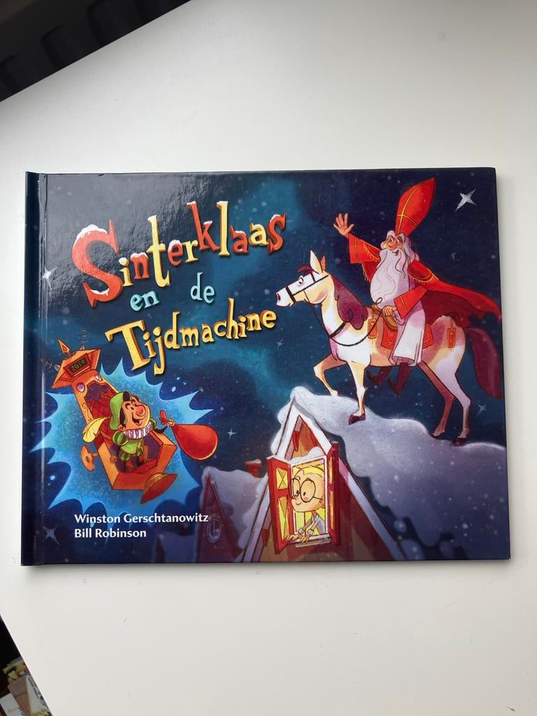 Sinterklaas en de Tijdmachine - Voorleesboek, 5 of 6 jaar, Fictie algemeen, Jongen of Meisje, Ophalen of Verzenden