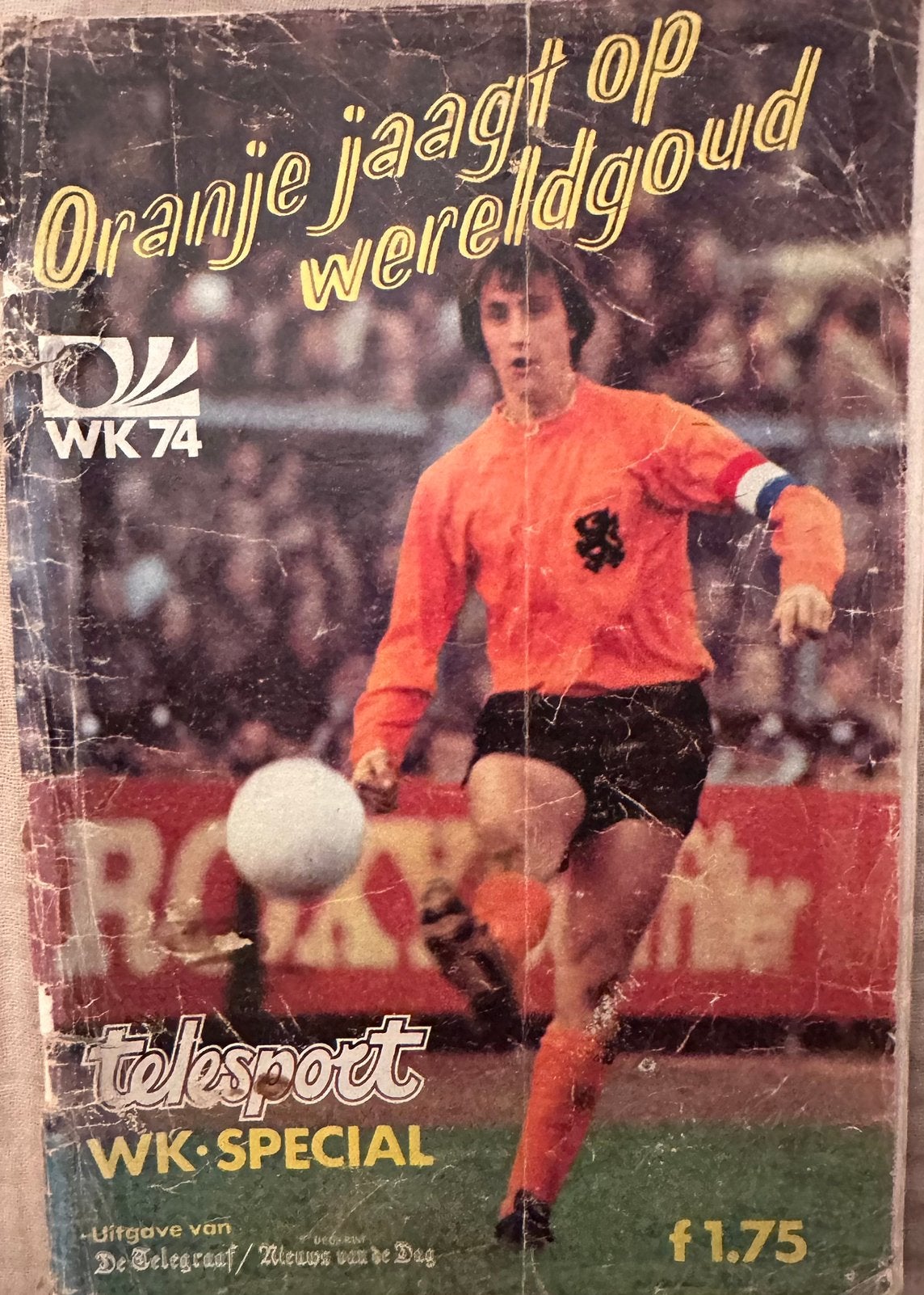 WK 1974 - telesport WK Special uitgave van de Telegraaf, Boeken, Tijdschriften en Kranten, Ophalen of Verzenden, Gelezen, Sport en Vrije tijd