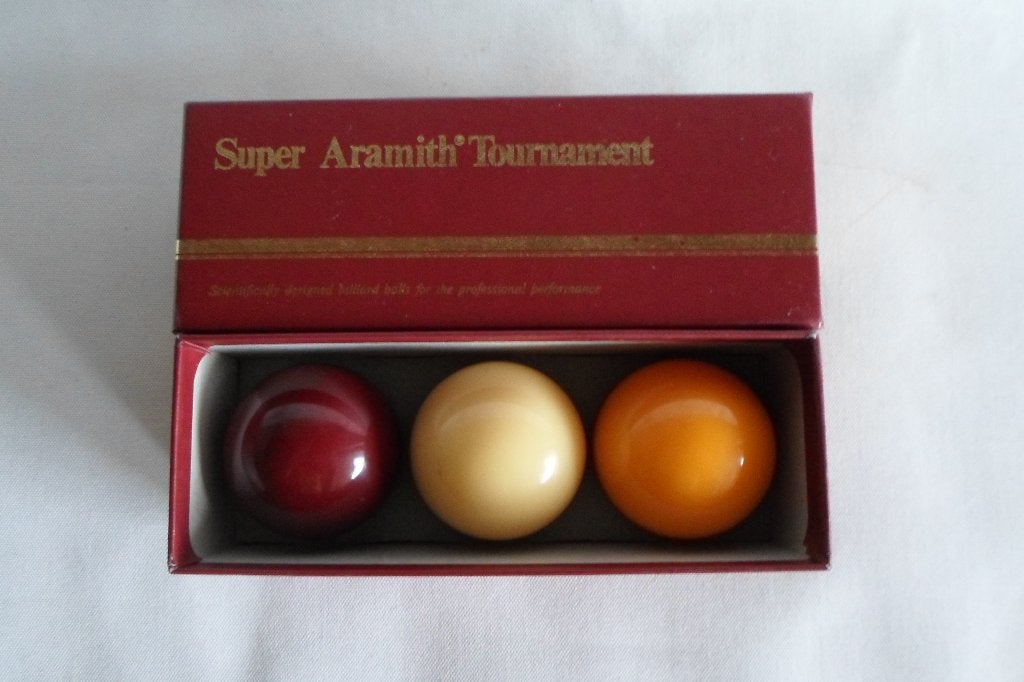 Super Aramith Tournament Biljard Ballen, Ophalen of Verzenden, Zo goed als nieuw, Keu of Ballen