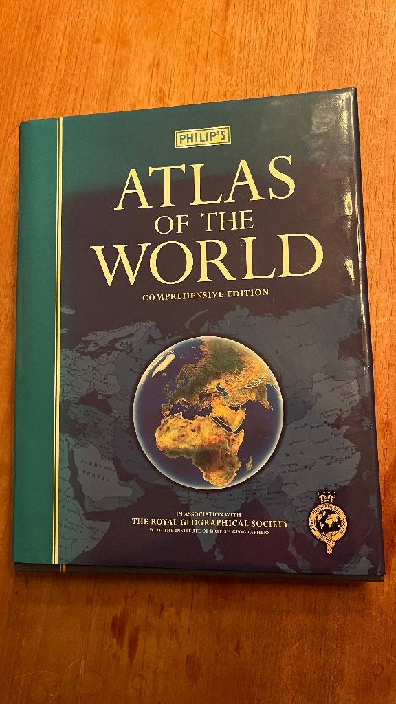 Philip’s Atlas of the World 1999, Ophalen, Overige atlassen, 2000 tot heden, Zo goed als nieuw