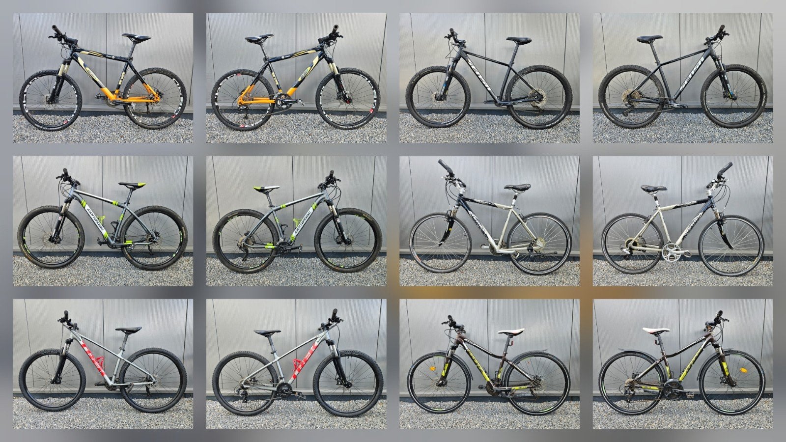 Partij van 6 Mountainbikes / Sportfietsen - Opknappers, 49 tot 53 cm, Ophalen, Gebruikt, Trek
