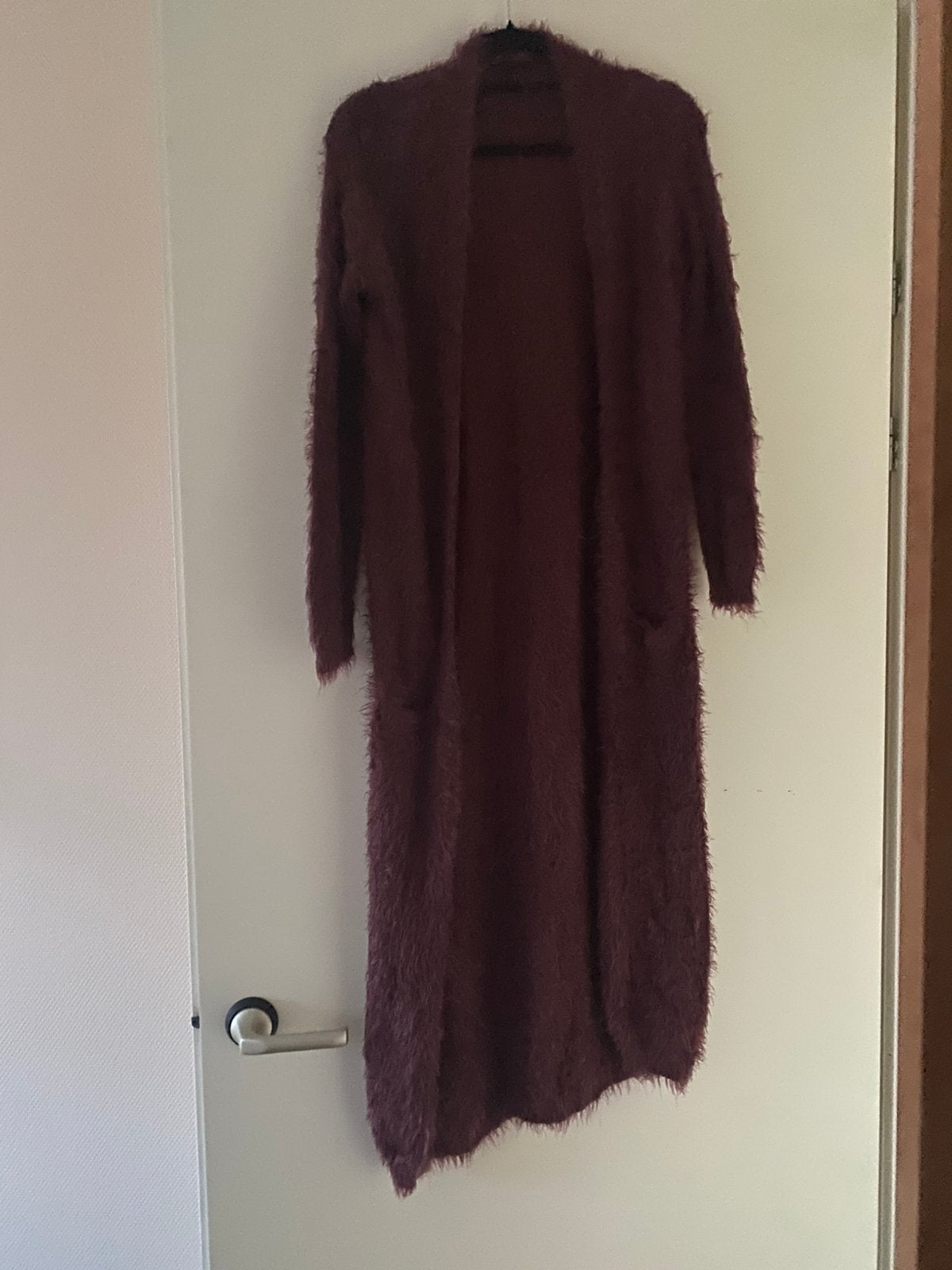 Lang bordeaux vest van Seven Sisters, Ophalen of Verzenden, Zo goed als nieuw, Maat 38/40 (M), Rood