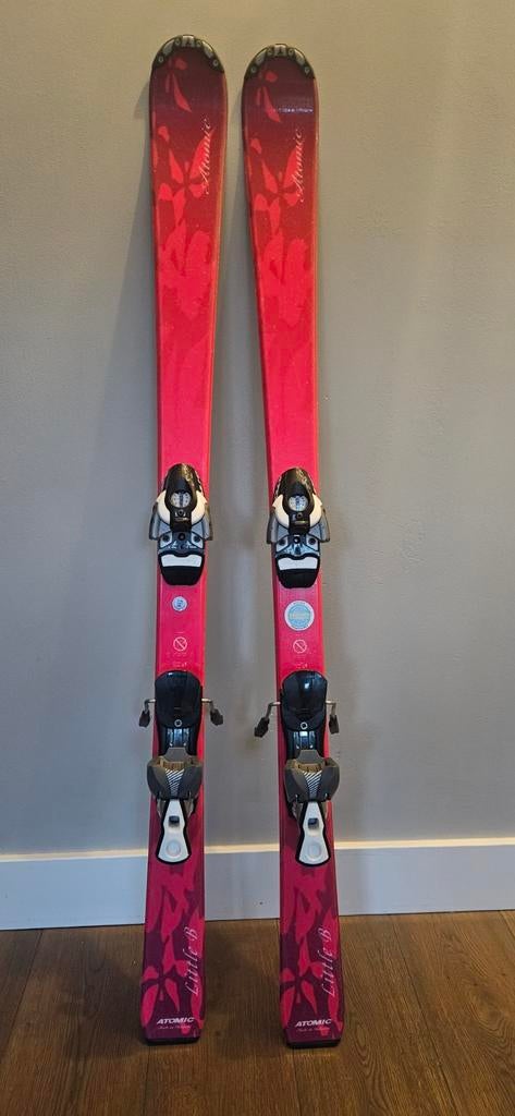 Meisjes ski's 130 cm Atomic Little B, Sport en Fitness, Skiën en Langlaufen, Ophalen, Gebruikt, 100 tot 140 cm, Atomic