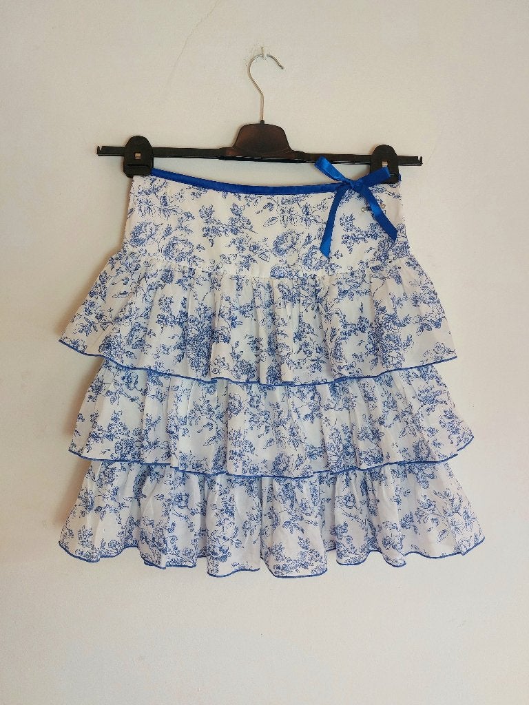 Zomer rokje merk Fornarina, Kleding | Dames, Rokken, Verzenden, Wit, Fornarina, Zo goed als nieuw