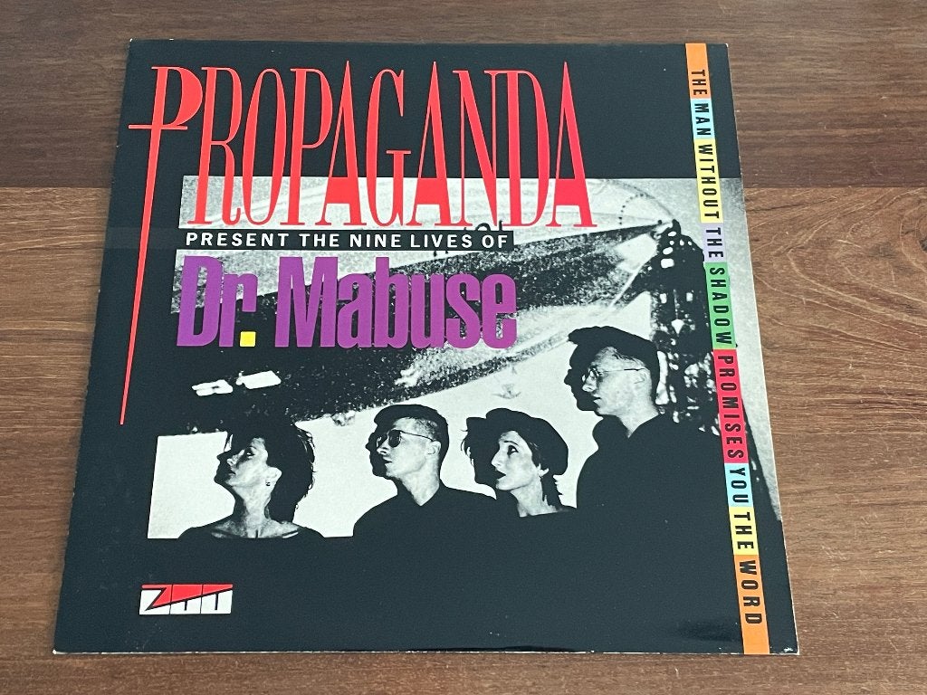 Vinyl Maxisingle Propaganda The Nine Lives Of Dr. Mabuse UK, Ophalen of Verzenden, Gebruikt, 12 inch, Pop