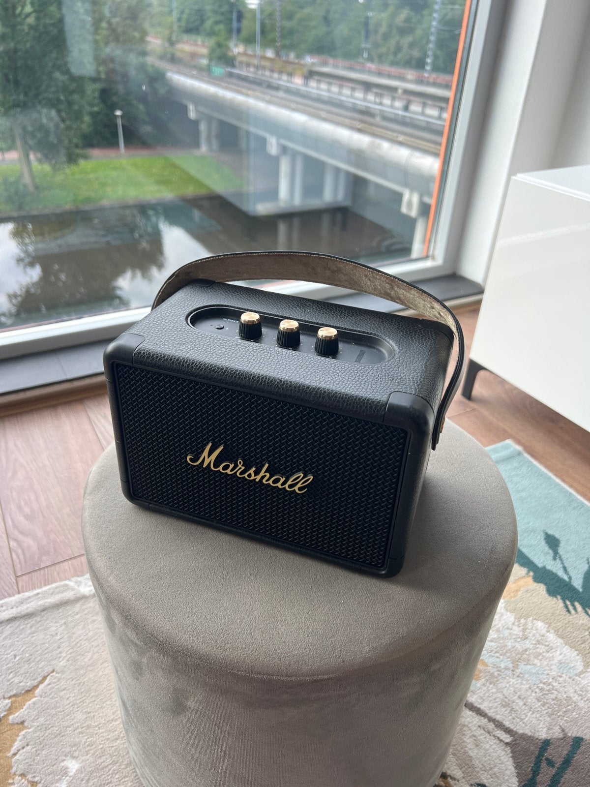 Marshall Kilburn II Draagbare Bluetooth Speaker, Ophalen of Verzenden, Zo goed als nieuw, Draagbare speaker, Bluetooth