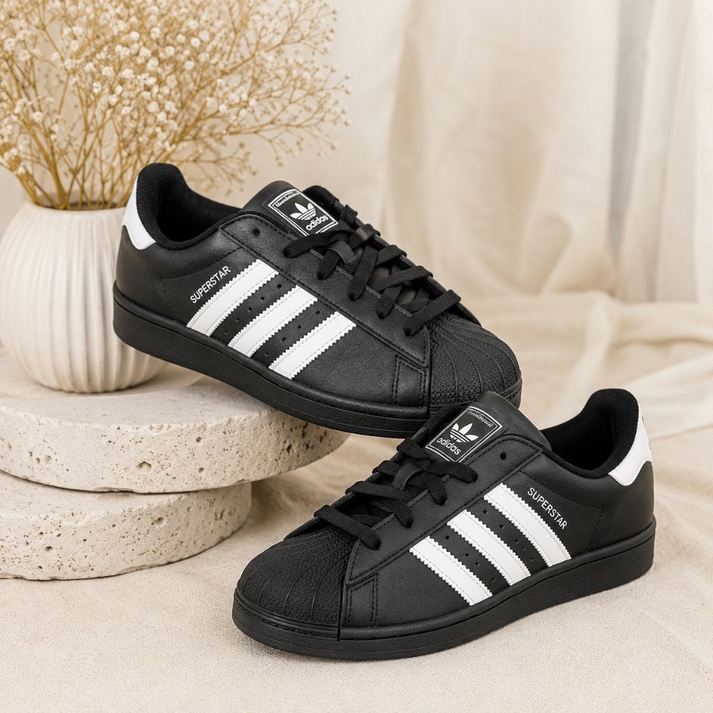 Adidas Superstar II J – Zwart/Wit – Maat 38 Dames, Adidas, Zwart, Nieuw, Ophalen of Verzenden