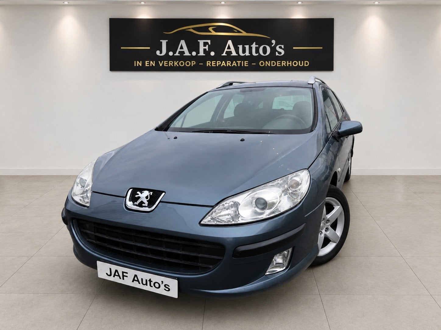 Peugeot 407 1.8 16V SW 2005 Grijs, Voorwielaandrijving, 4 cilinders, 1749 cc, Origineel Nederlands