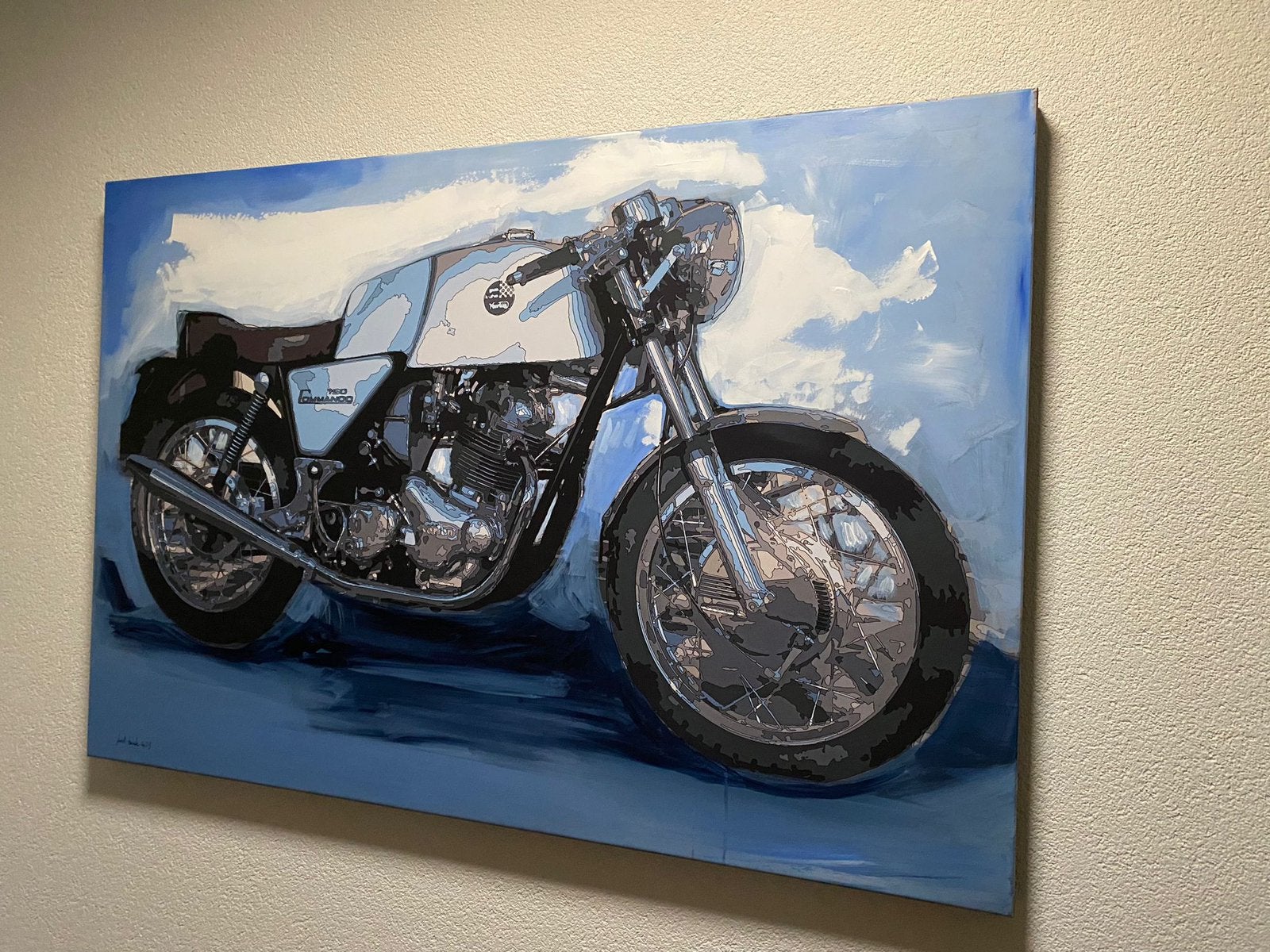 Norton Commando Gus Kuhn, Ophalen, Zo goed als nieuw, Motoren