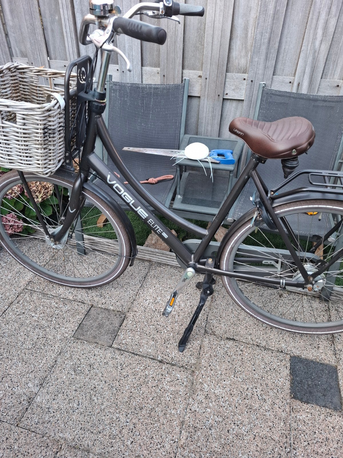 Vogue Elite Plus Damesfiets met mand en versnellingen, Fietsen en Brommers, Versnellingen, Ophalen, Overige merken, 53 tot 56 cm