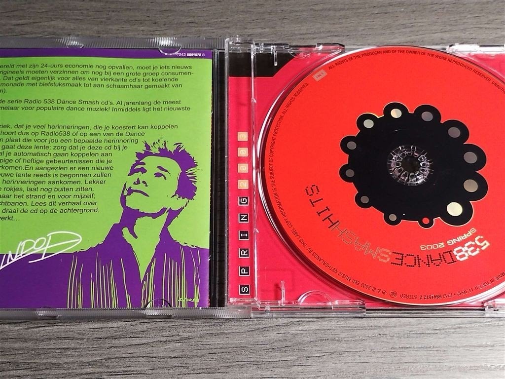538 Dance Smash Hits Spring 2003, Ophalen of Verzenden, Zo goed als nieuw, Pop