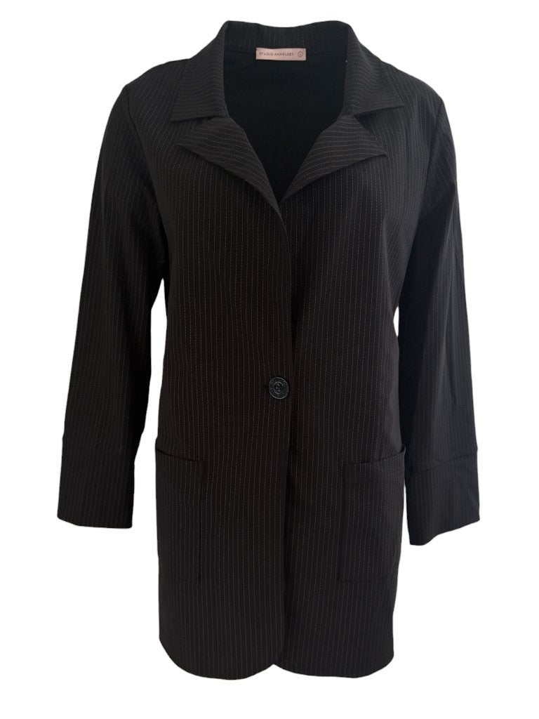 Studio Anneloes blazer L, Zwart, Ophalen of Verzenden, Zo goed als nieuw