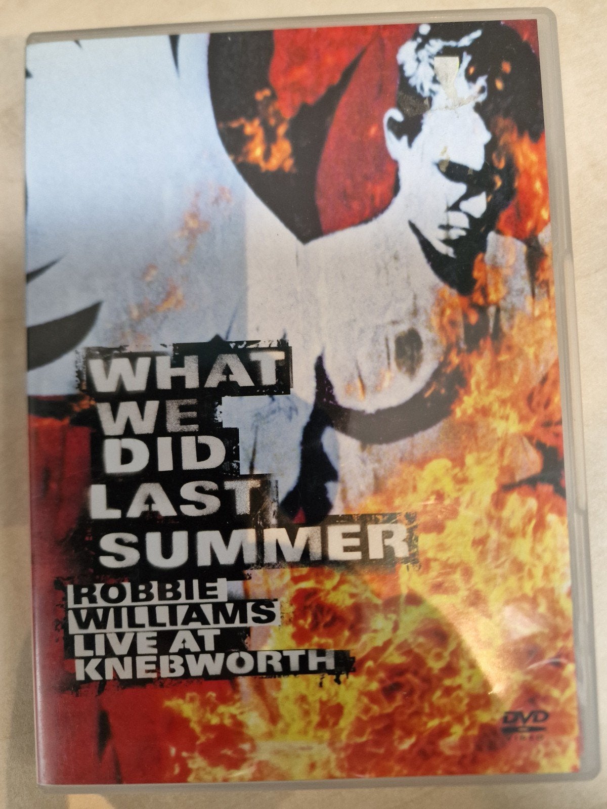 Robbie Williams - Live At Knebworth DVD, Alle leeftijden, Ophalen of Verzenden, Gebruikt, Concert