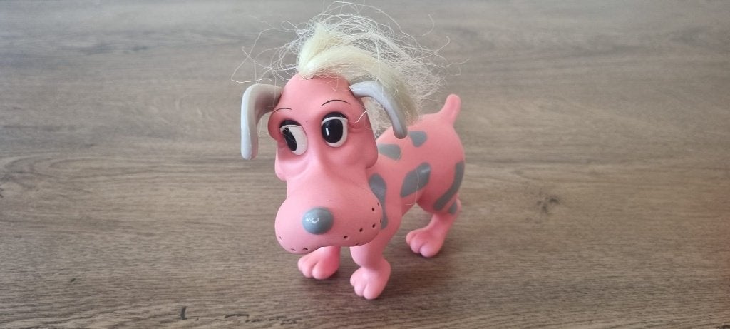 Roze Hond figuurtje !!, Ophalen of Verzenden, Gebruikt