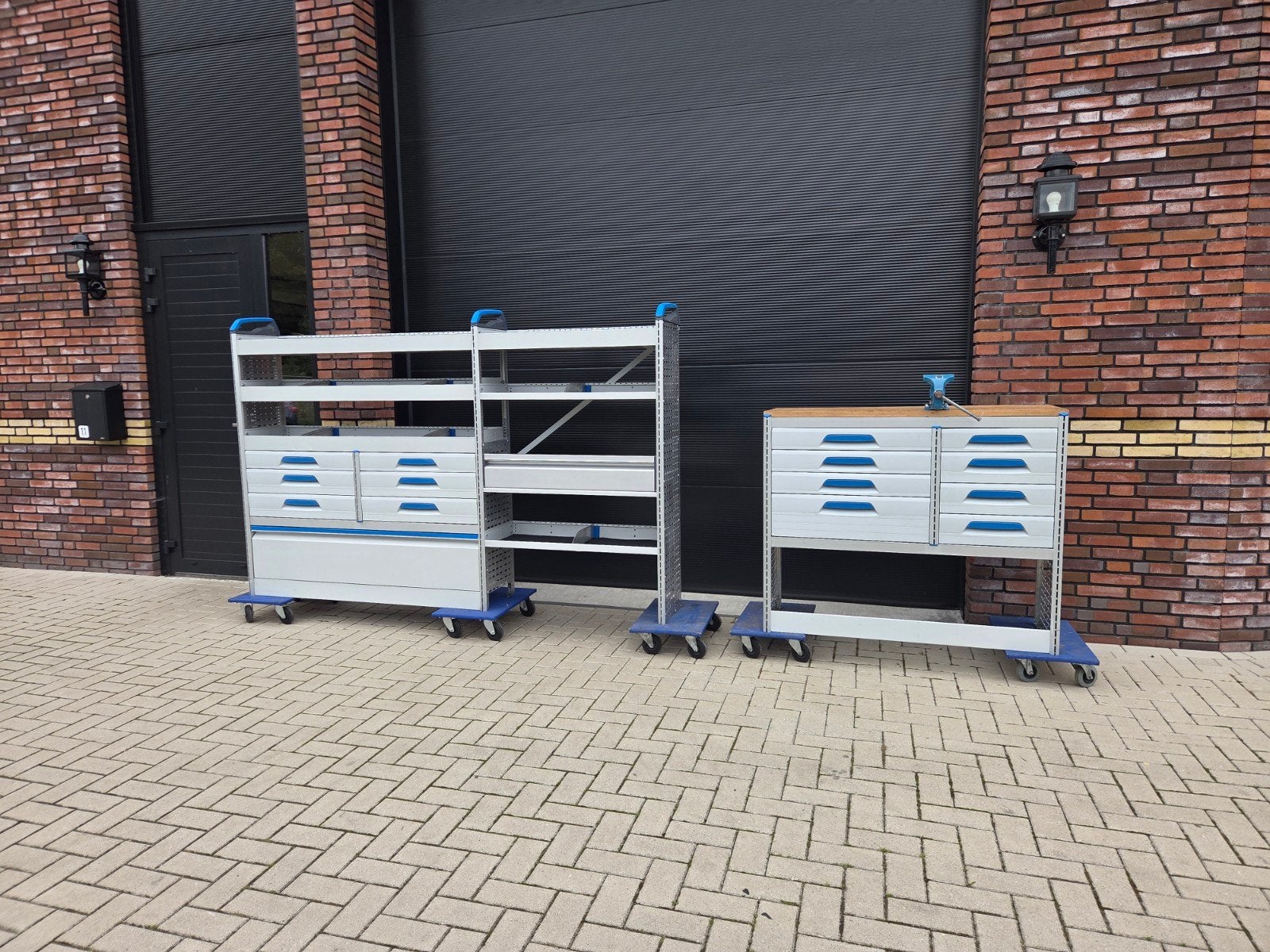 Sortimo bedrijfswagen inrichting bedrijfswageninrichting, Ophalen
