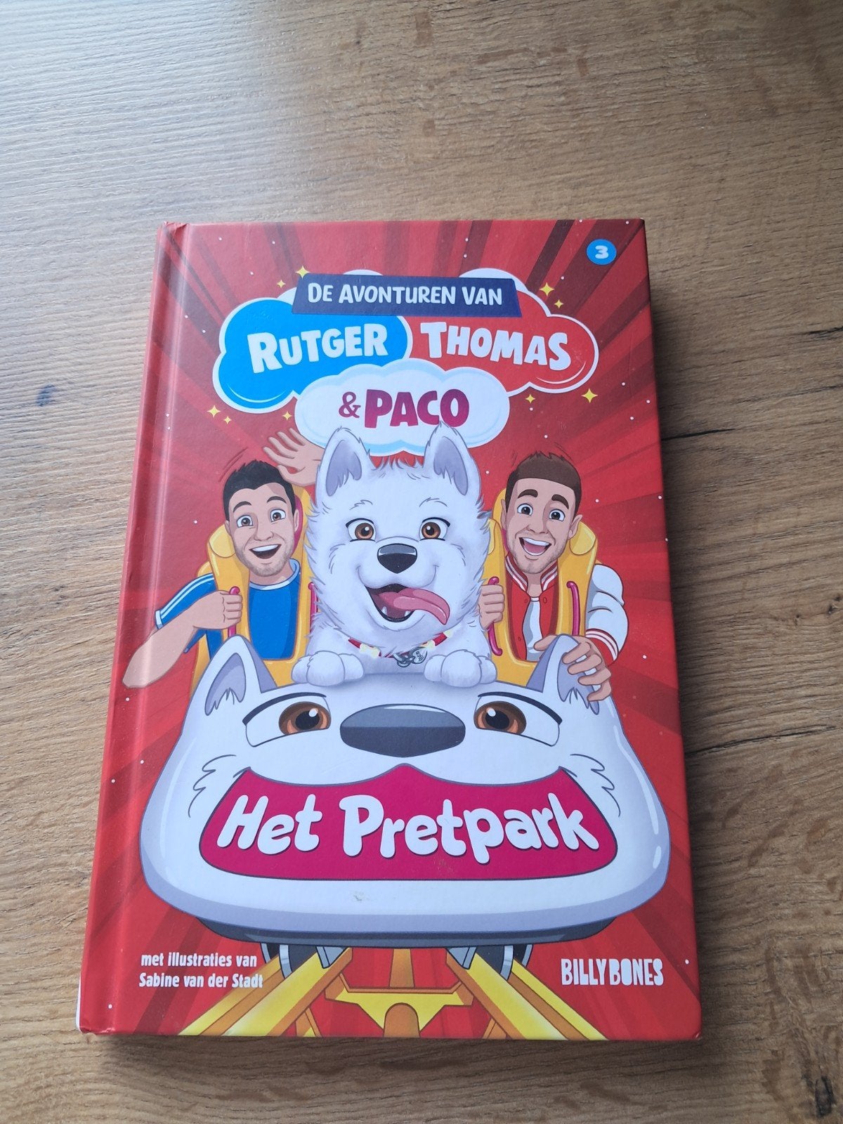 De Avonturen van Rutger, Thomas & Paco - Het Pretpark, Ophalen of Verzenden, Zo goed als nieuw, Rutger Vink, Thomas van Grinsven