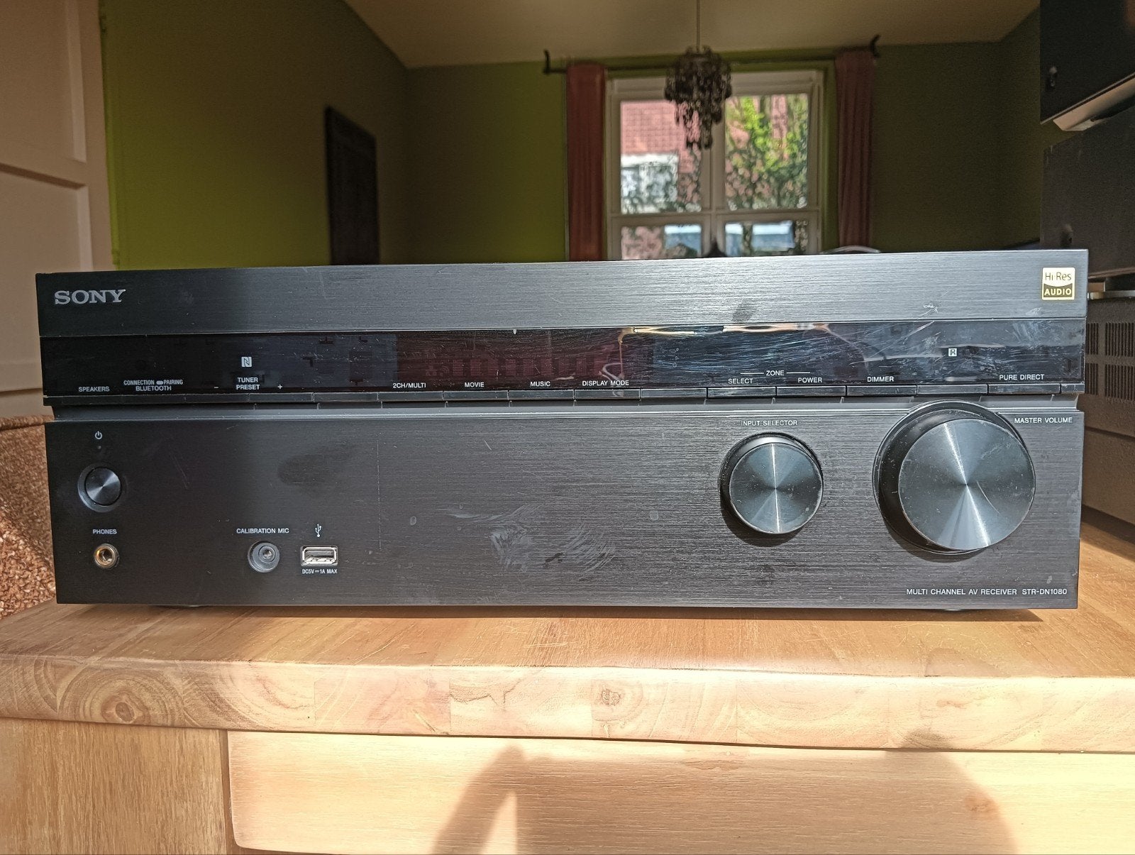 Sony STR-DN1080 AV Receiver - Defect voor onderdelen, Ophalen, Niet werkend, Sony
