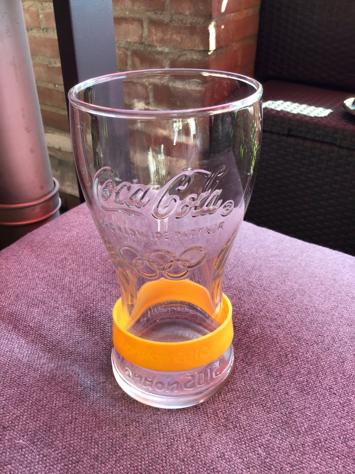 Coca Cola glas, Olympische Spelen Londen 2012, Verzamelen, Ophalen of Verzenden, Zo goed als nieuw