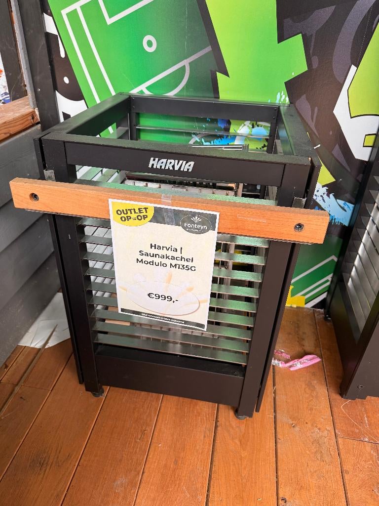 Harvia | Saunakachel Modulo M135G | OUTLET, Ophalen, Zo goed als nieuw, Fins of Traditioneel, Toebehoren
