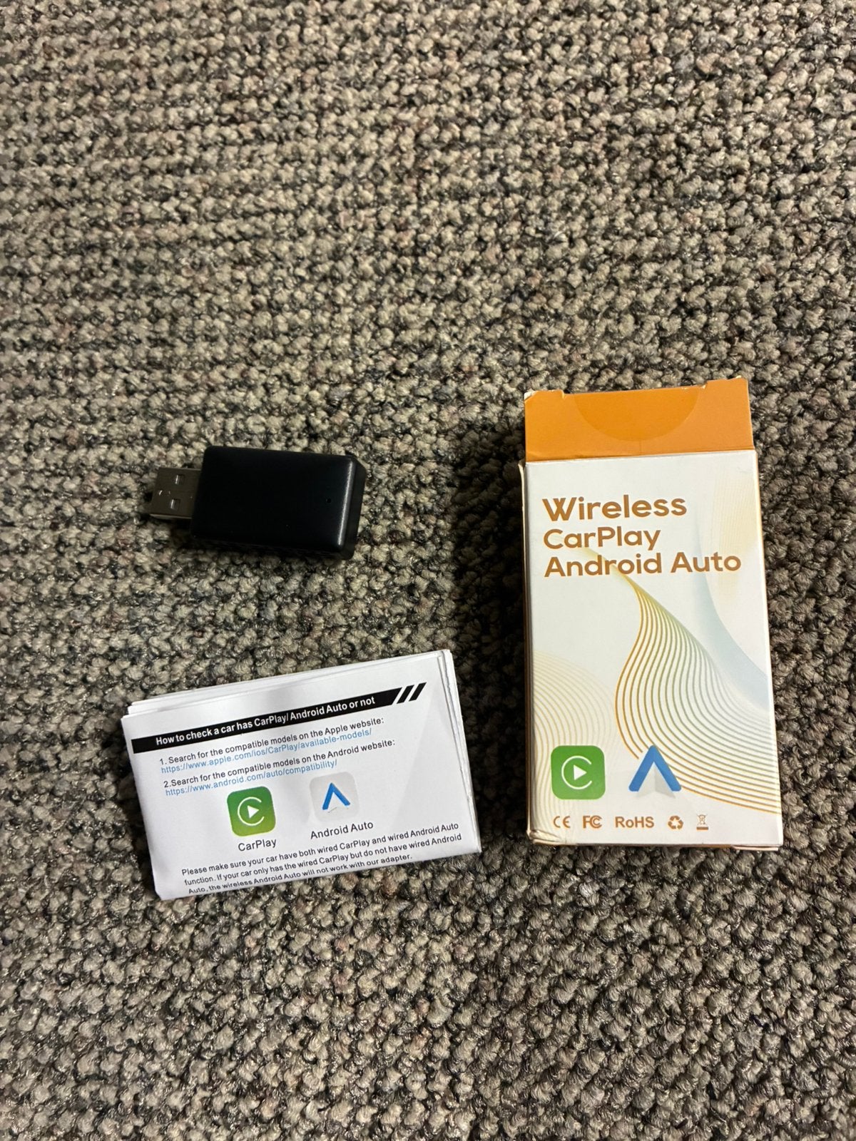 Wireless carplay/android auto, Ophalen of Verzenden, Nieuw