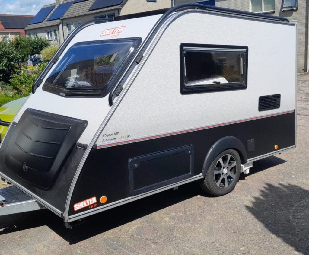 caravan KIP Shelter PLUS 85 jubileum model, Schokbreker, Kip, Tot en met 2, Treinzit