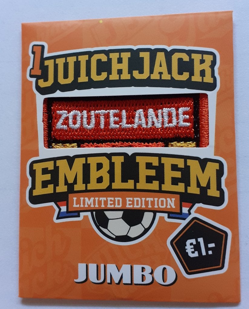 Jumbo Embleem Zoutelande Limited Edition, Jumbo, Verzenden