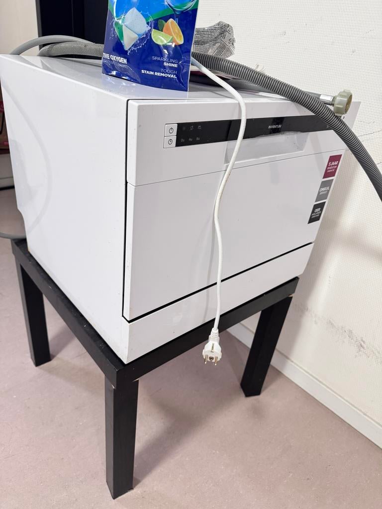 Inventum Vrijstaande Vaatwasser - Compact en Efficiënt, Gebruikt, Minder dan 85 cm, Minder dan 10 liter, Ophalen of Verzenden
