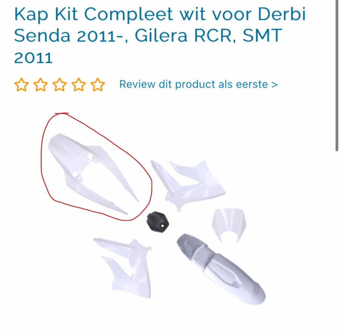Derbi senda kappenset, Ophalen, Nieuw