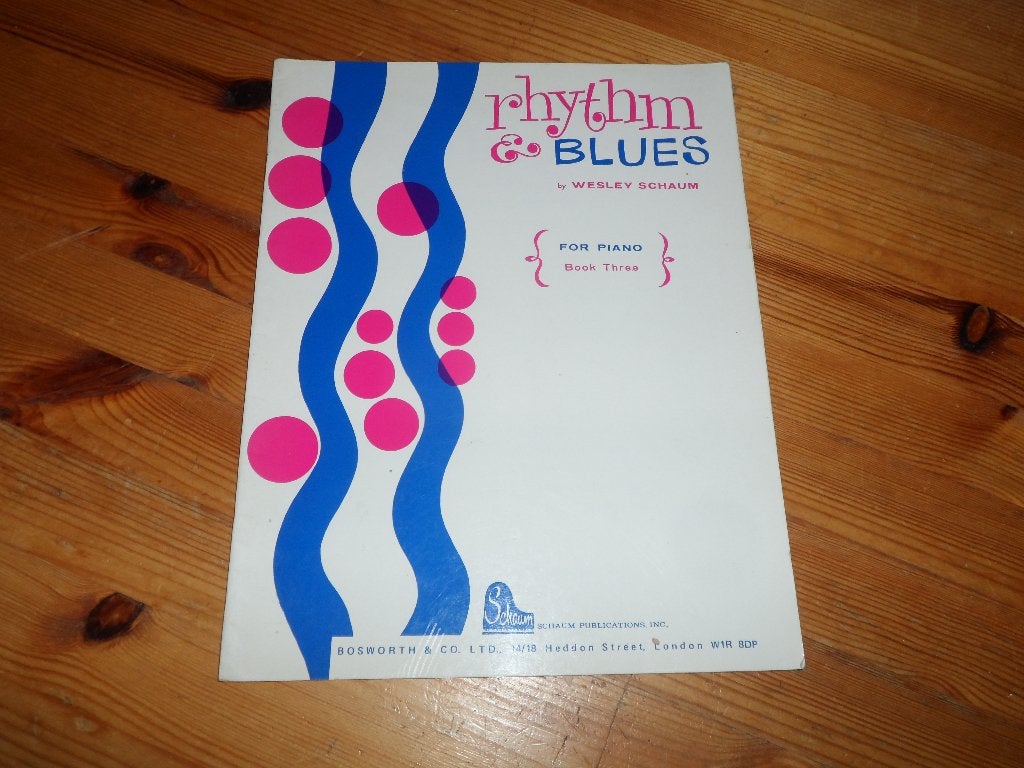 Rhythm & blues deel 1 en 3 - wesley schaum, Muziek en Instrumenten, Bladmuziek, Gebruikt, Ophalen of Verzenden, Blues, Artiest of Componist