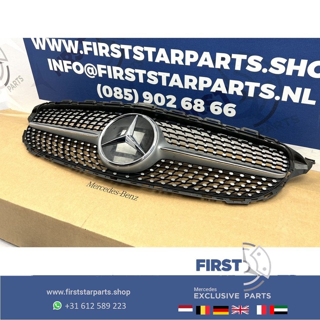 W205 C205 C43 AMG DIAMOND GRIL Mercedes C Klasse 2014-2018, Gebruikt, -, Ophalen of Verzenden, -