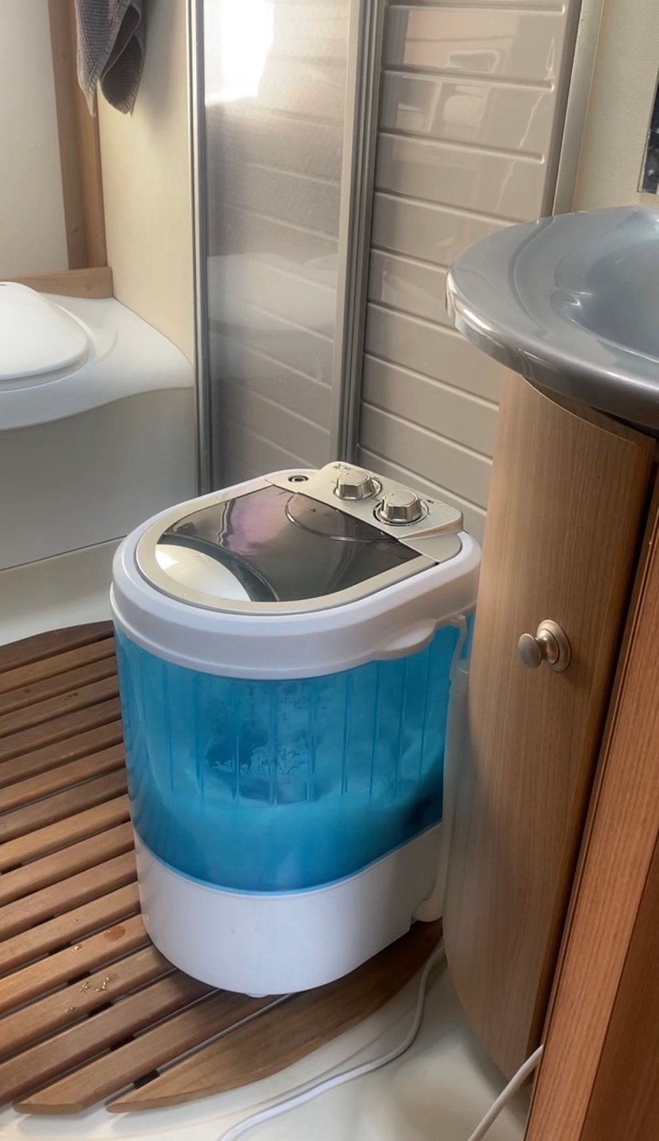 Molino campingwasmachine, Ophalen, Gebruikt