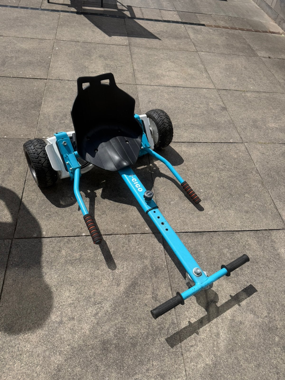 Hoverboard met zitje en oplader, Ophalen, Gebruikt