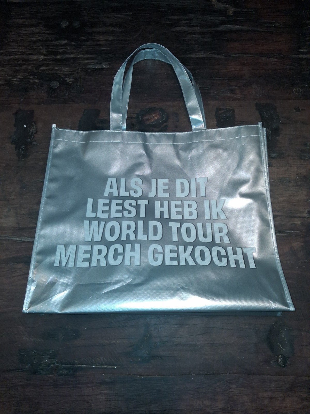 World tour tas bankzitters, Ophalen of Verzenden, 30 cm of meer