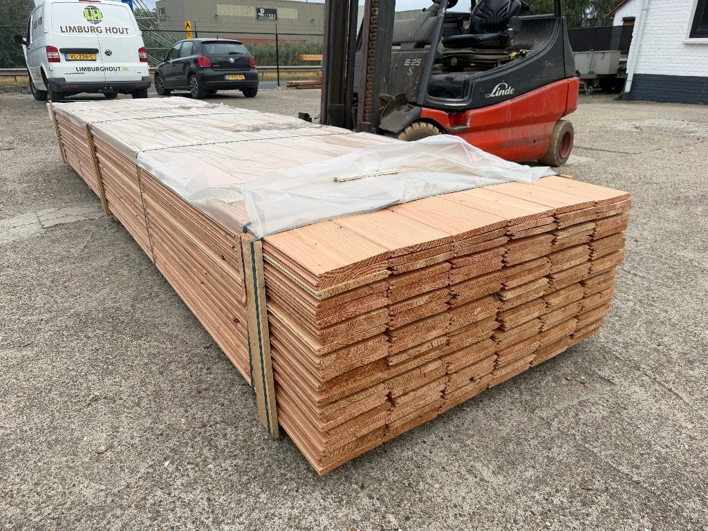 Douglas | Dakbeschot | Vellingdelen 18x185, Ophalen, Nieuw, 250 cm of meer, Planken