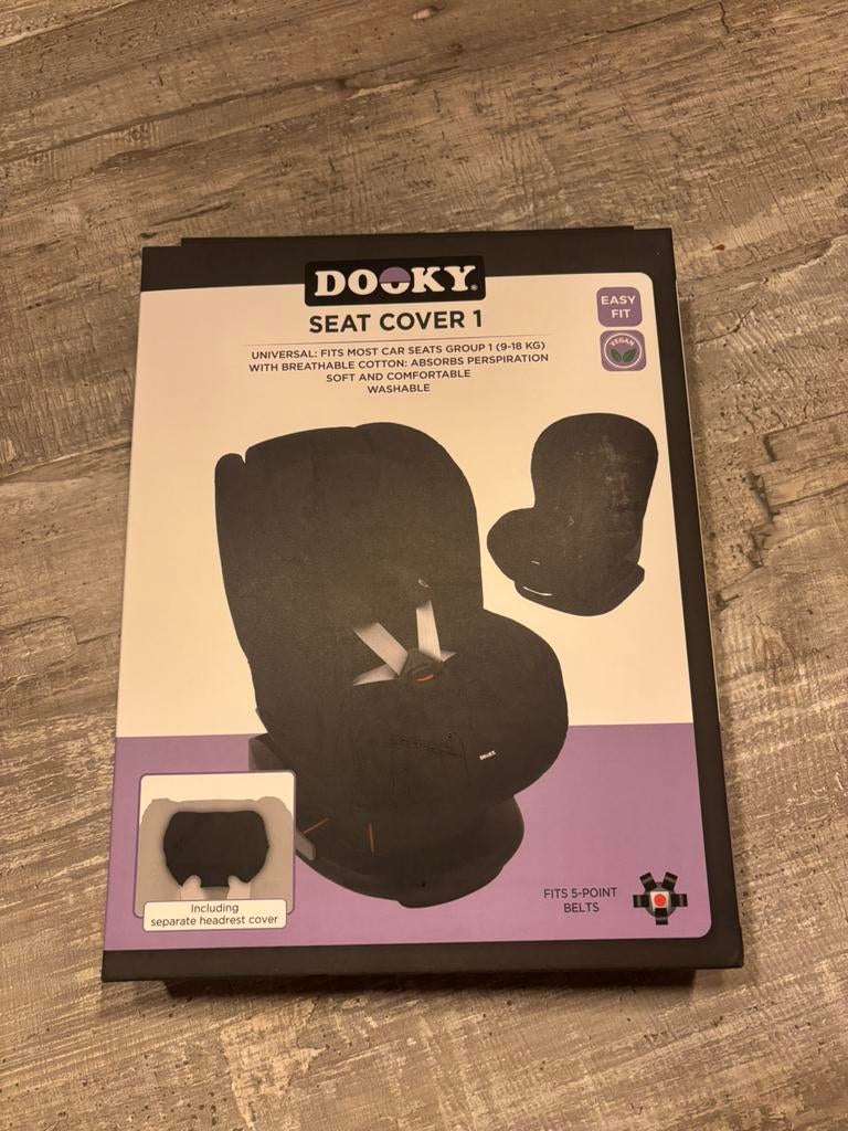 Autostoel hoes Dooky, Autogordel, 15 t/m 36 kg, Zo goed als nieuw, Ophalen