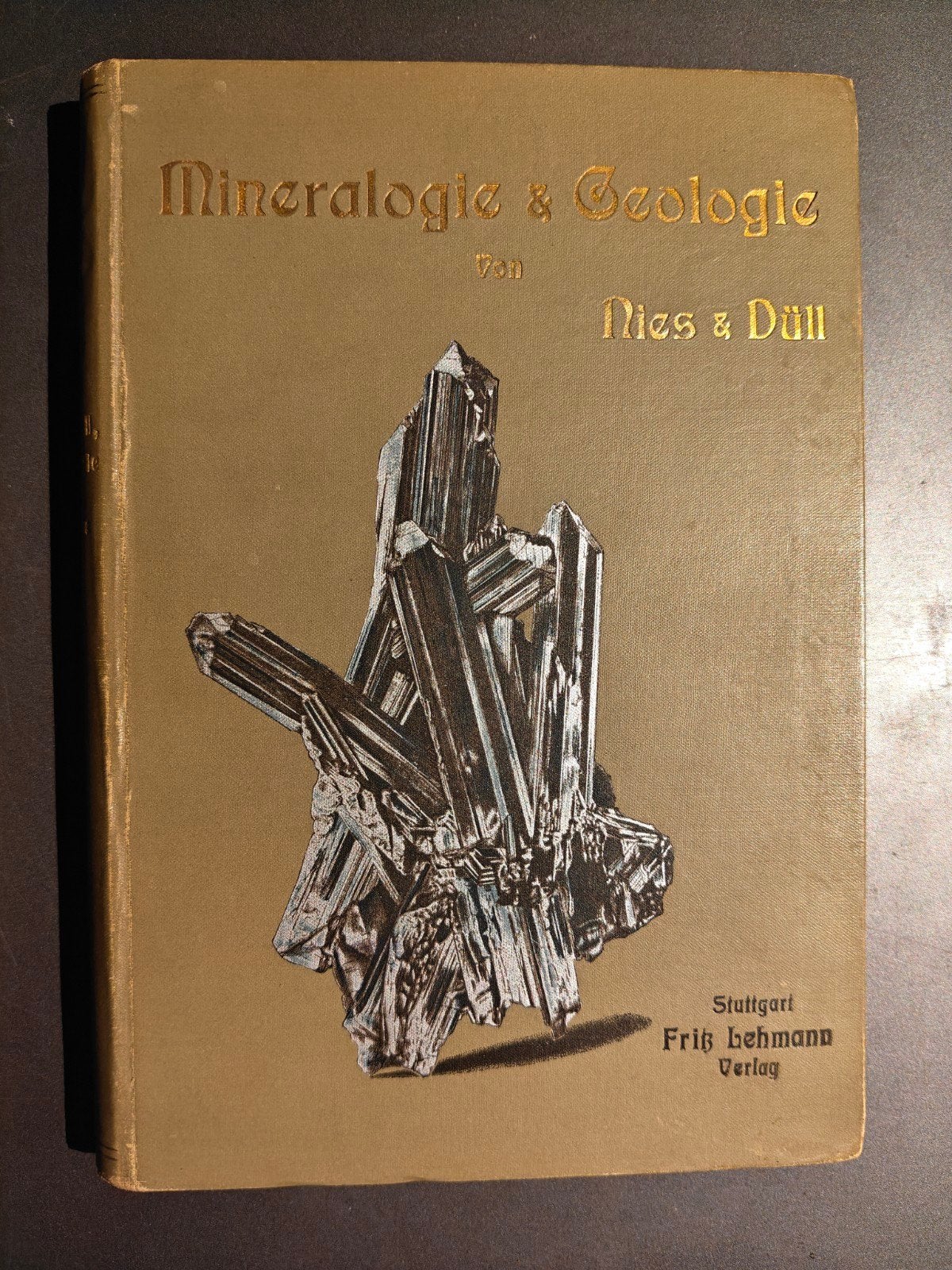 Lehrbuch Mineralogie & Geologie von Nies & Düll (1905), Boeken, Ophalen of Verzenden, Gelezen, Natuurwetenschap