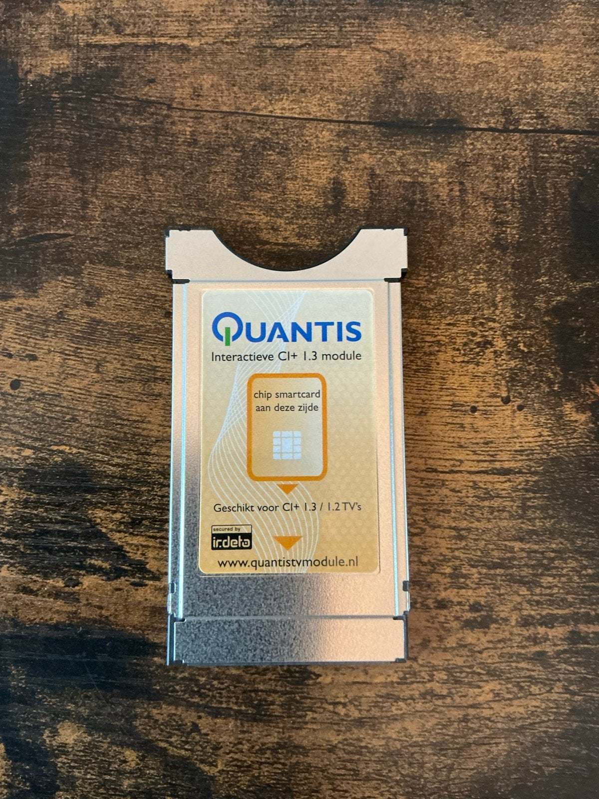 Quantis Interactieve CI+ 1.3 module voor TV's, Audio, Tv en Foto, Decoders en Harddiskrecorders, Ophalen, Zo goed als nieuw, Decoder