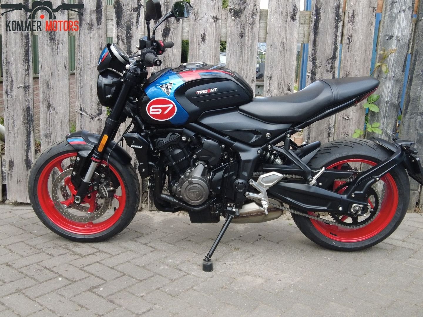 TRIUMPH TRIDENT 660 Triple TrIbute Edition (bj 2023), Motoren, Motoren | Triumph, Naked bike, meer dan 35 kW, 3 cilinders, Motorrijbewijs A