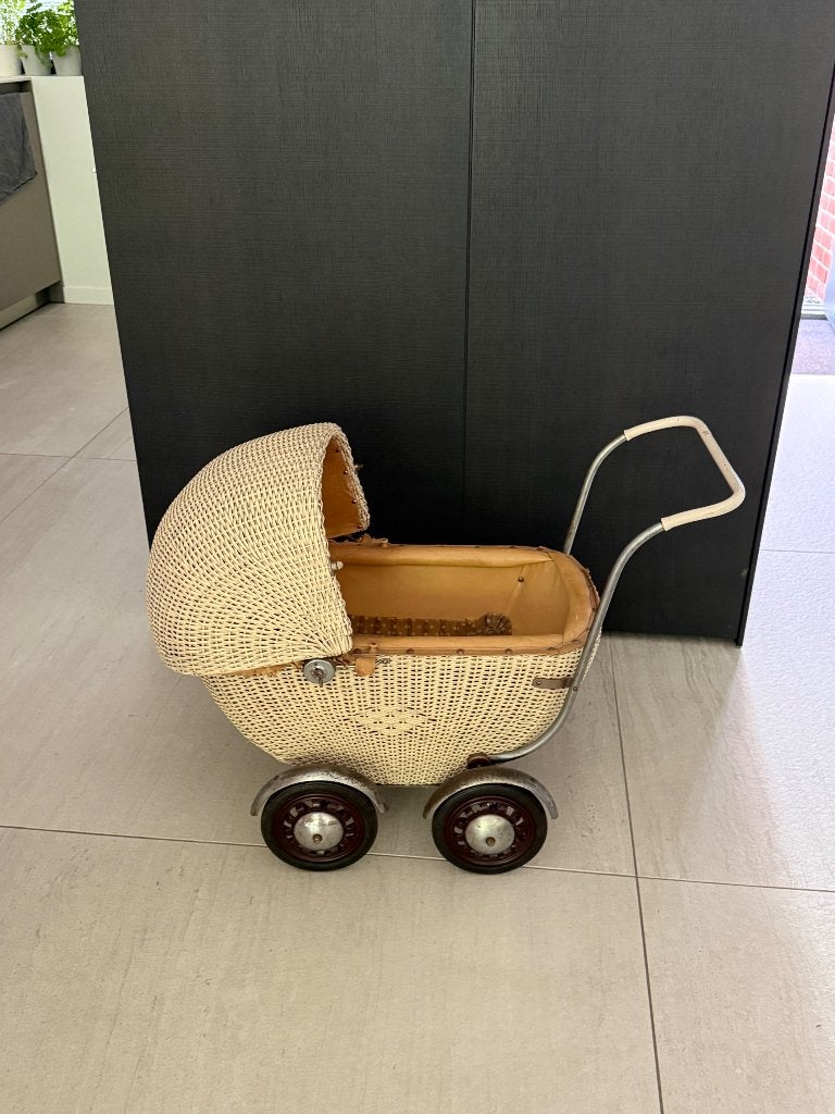 Kinderwagen poppenwagen antiek, Antiek en Kunst, Antiek | Speelgoed, Ophalen