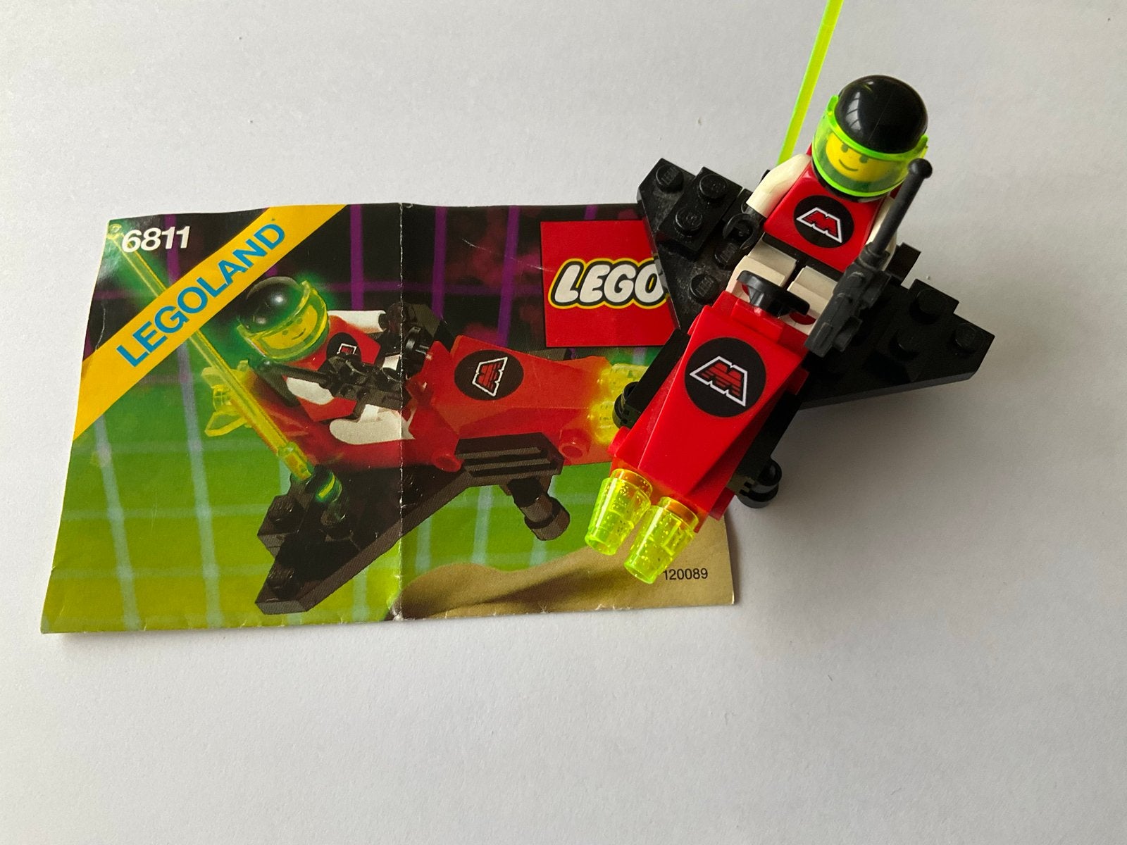 Lego Legoland 6811 Pulsar Charger met minifiguur, Kinderen en Baby's, Speelgoed | Duplo en Lego, Gebruikt, Lego, Complete set