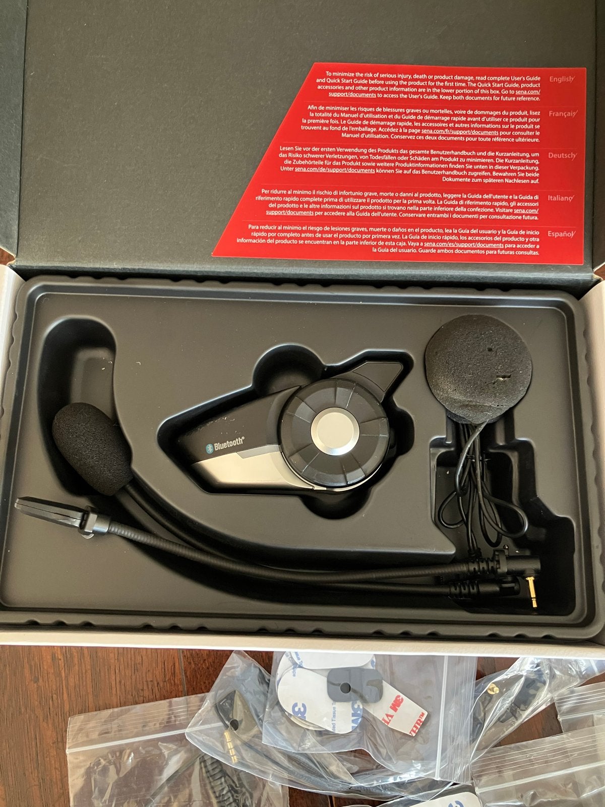 Sena 20S Evo Bluetooth Communicatiesysteem - Compleet, Motoren, Ophalen of Verzenden, Gebruikt