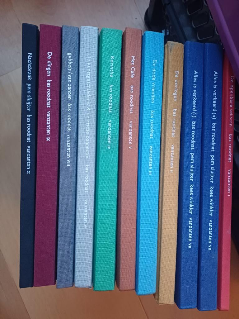 Bas Roodnat / Teun van Zanten boeken incl. gesigneerde brief, Ophalen of Verzenden, Gelezen