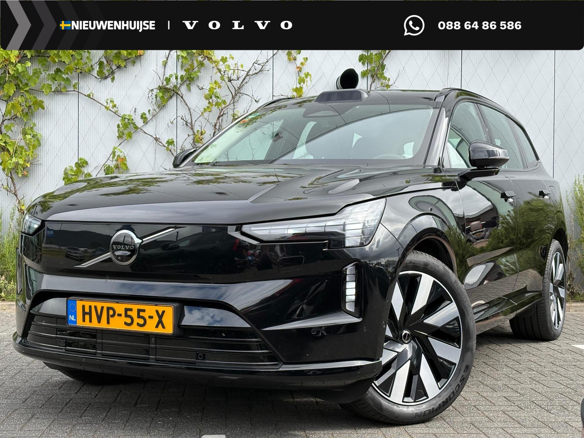 Volvo EX90 Twin Motor AWD Ultra 7p. 111 kWh | 360 Graden Cam, Auto's, Volvo, Gebruikt, 7 stoelen, Zwart, Origineel Nederlands