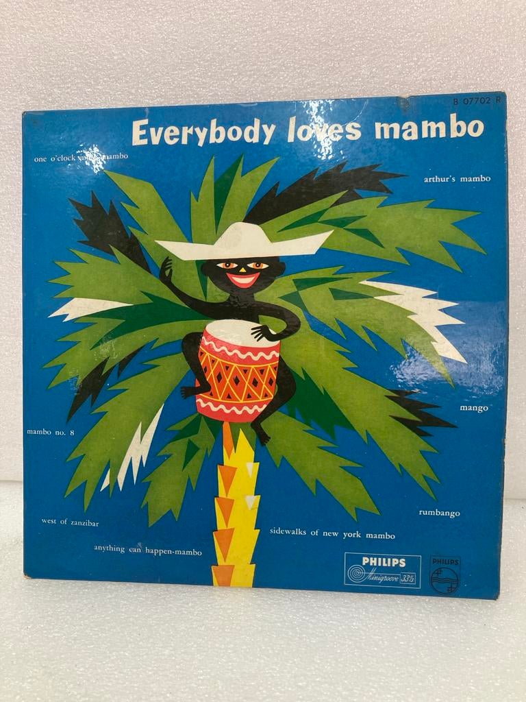 Everybody Loves Mambo - Philips Minigroove 33 1/3 LP, Ophalen of Verzenden, Zo goed als nieuw, 12 inch, Voor 1960